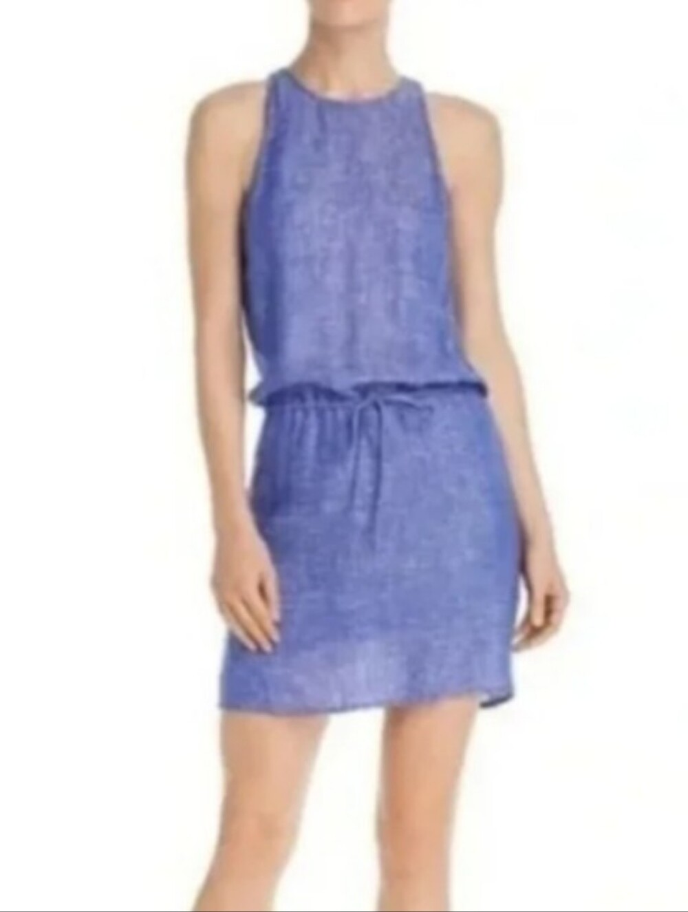 NWT Joie x‎ Revolve Diega B Plaza Blue Dress Small Boho Resort